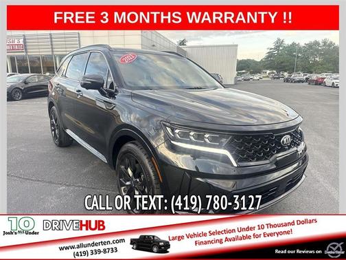 Black 2021 Kia Sorento SX-PRESTIGE