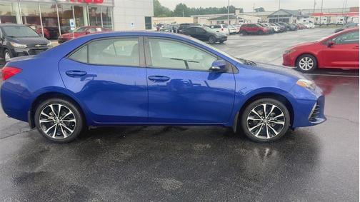 Blue 2018 Toyota Corolla SE