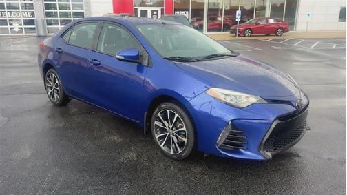 Blue 2018 Toyota Corolla SE