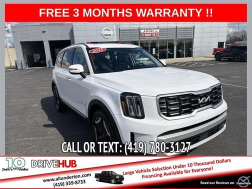 White 2025 Kia Telluride S