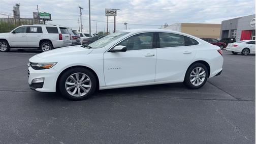 White 2022 Chevrolet Malibu LT