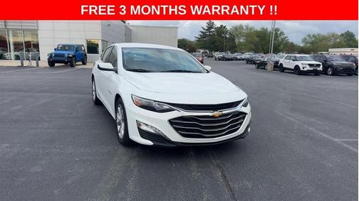 White 2022 Chevrolet Malibu LT