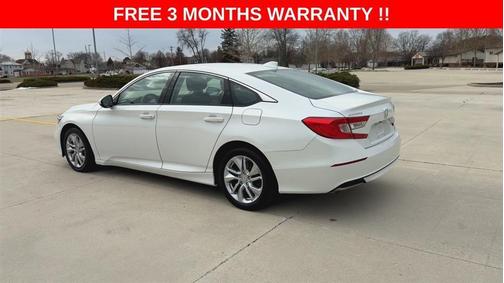 White 2018 Honda Accord LX
