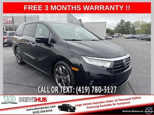 Black 2023 Honda Odyssey Elite