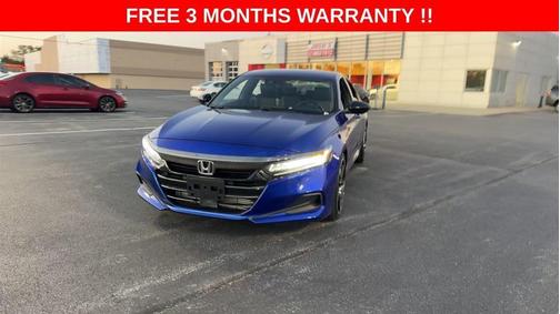Blue 2021 Honda Accord Sport 2.0T