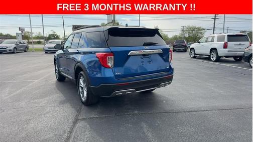 Blue 2020 Ford Explorer XLT