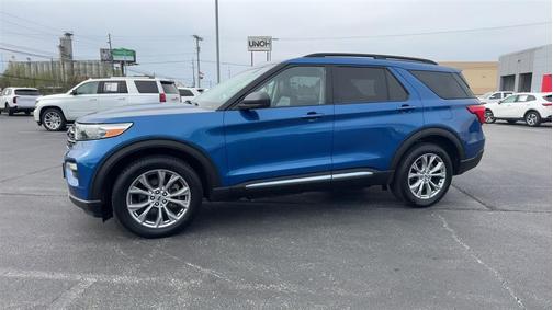 Blue 2020 Ford Explorer XLT