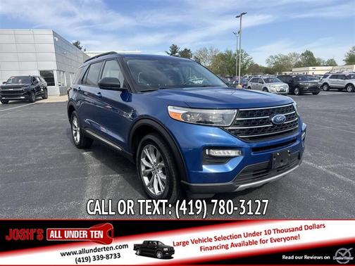 Blue 2020 Ford Explorer XLT