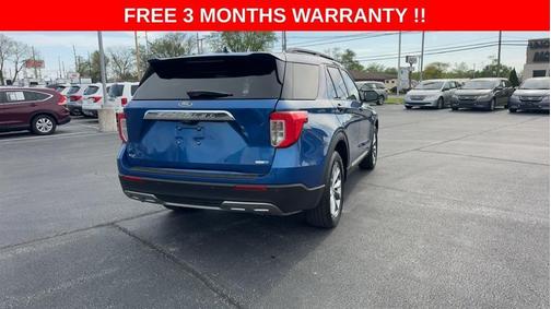 Blue 2020 Ford Explorer XLT