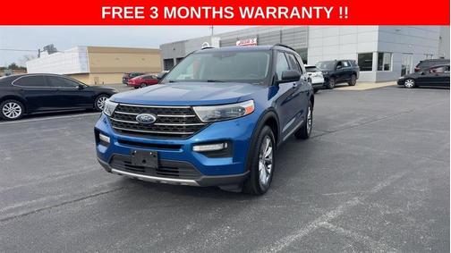 Blue 2020 Ford Explorer XLT