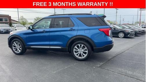 Blue 2020 Ford Explorer XLT