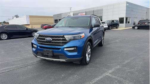 Blue 2020 Ford Explorer XLT