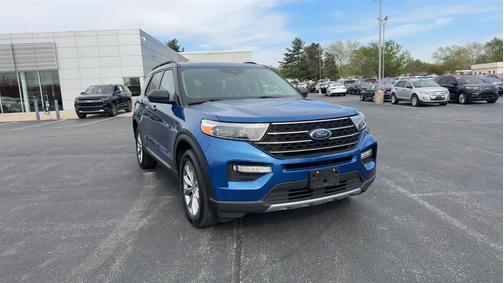 Blue 2020 Ford Explorer XLT
