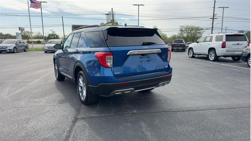 Blue 2020 Ford Explorer XLT