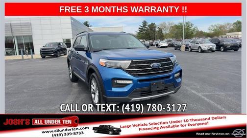 Blue 2020 Ford Explorer XLT