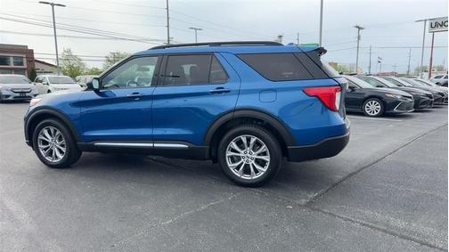 Blue 2020 Ford Explorer XLT