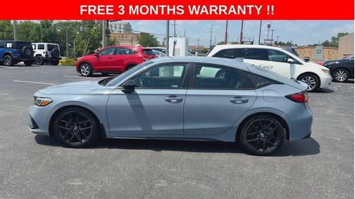 Gray 2024 Honda Civic Sport