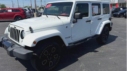 White 2018 Jeep Wrangler JK Unlimited Altitude