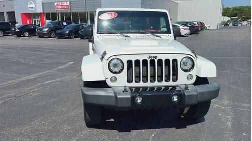 White 2018 Jeep Wrangler JK Unlimited Altitude