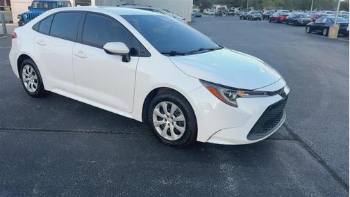 White 2022 Toyota Corolla LE