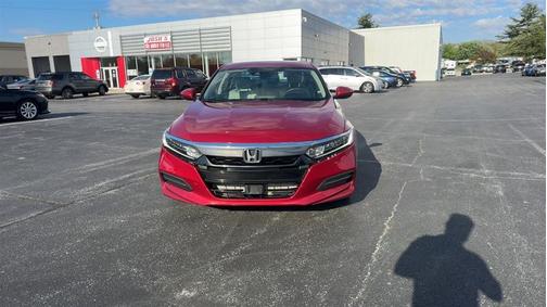 Red 2020 Honda Accord LX 1.5T