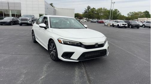 White 2024 Honda Civic EX