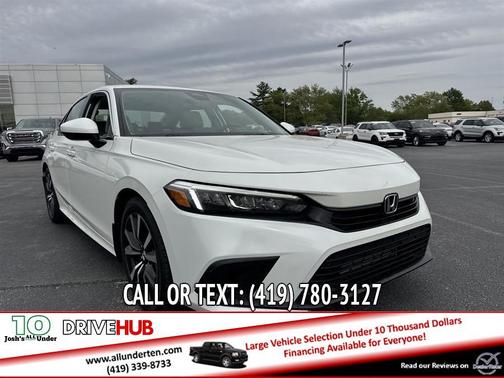 White 2024 Honda Civic EX