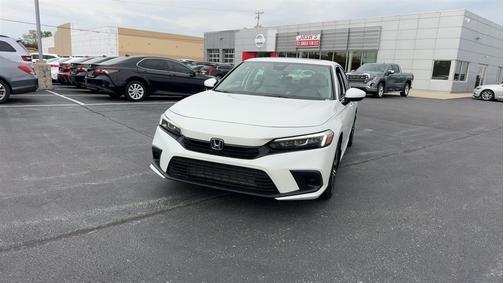 White 2024 Honda Civic EX