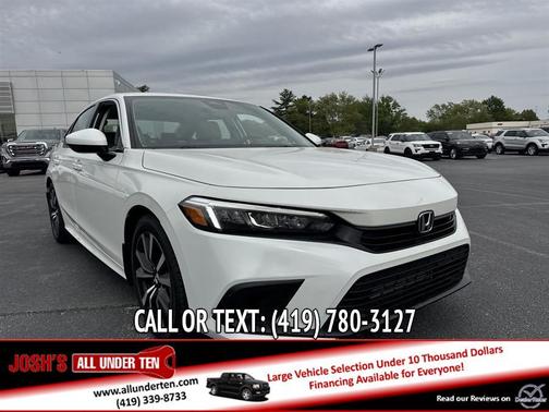 White 2024 Honda Civic EX