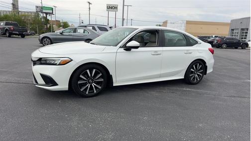 White 2024 Honda Civic EX