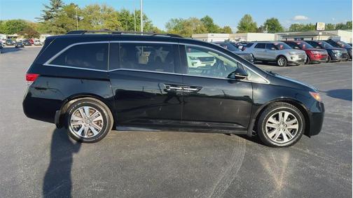 Black 2014 Honda Odyssey Touring Elite