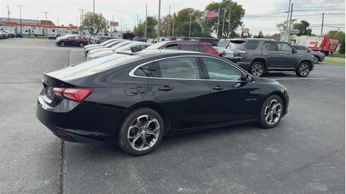 Black 2021 Chevrolet Malibu LT