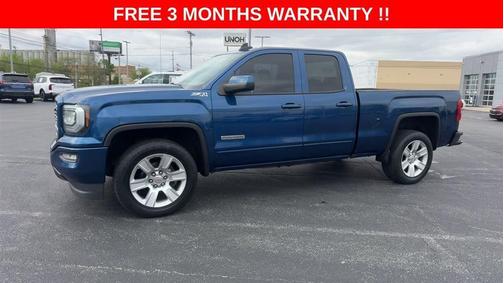 Blue 2017 GMC Sierra 1500 SLE