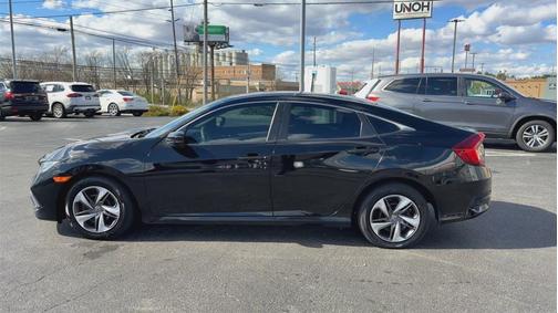 Black 2019 Honda Civic LX