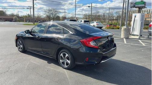 Black 2019 Honda Civic LX