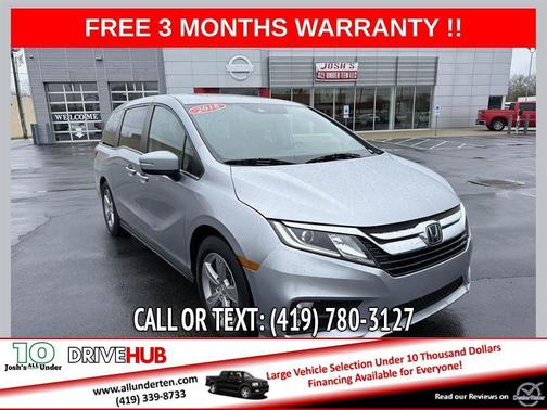 Silver 2018 Honda Odyssey EX-L