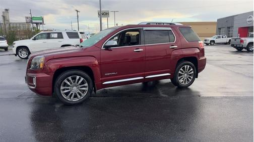 Red 2017 GMC Terrain Denali