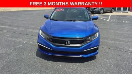 Blue 2019 Honda Civic LX