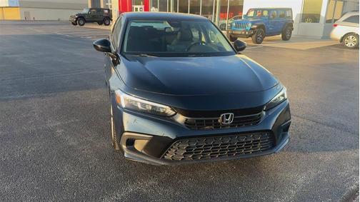 Black 2022 Honda Civic LX