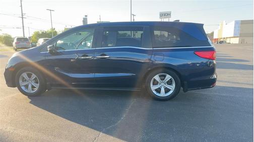 Blue 2020 Honda Odyssey EX-L