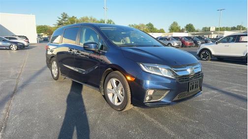 Blue 2020 Honda Odyssey EX-L
