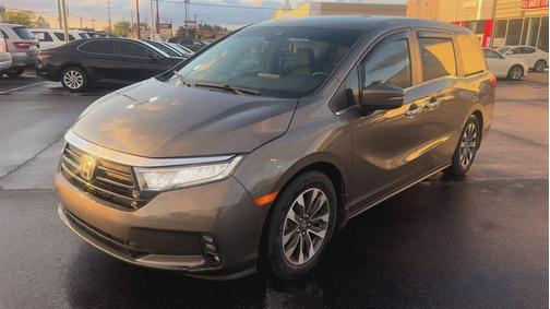 Gray 2021 Honda Odyssey EX-L