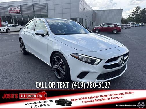 White 2020 Mercedes-Benz A-Class A 220