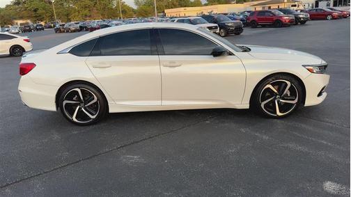 White 2022 Honda Accord Sport 2.0T