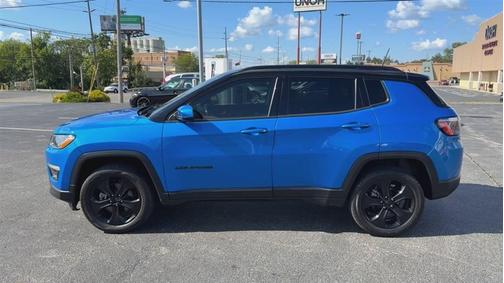 Blue 2021 Jeep Compass Latitude