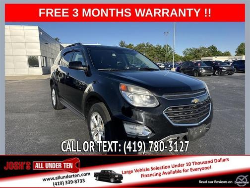 Black 2017 Chevrolet Equinox LT