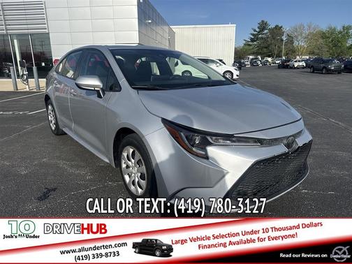 Silver 2020 Toyota Corolla LE