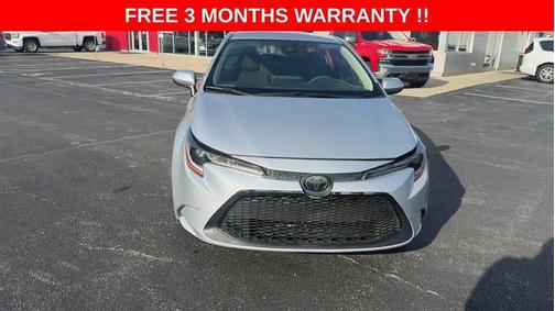 Silver 2020 Toyota Corolla LE