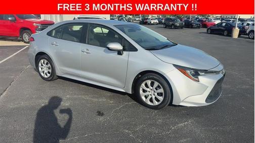 Silver 2020 Toyota Corolla LE