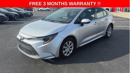 Silver 2020 Toyota Corolla LE